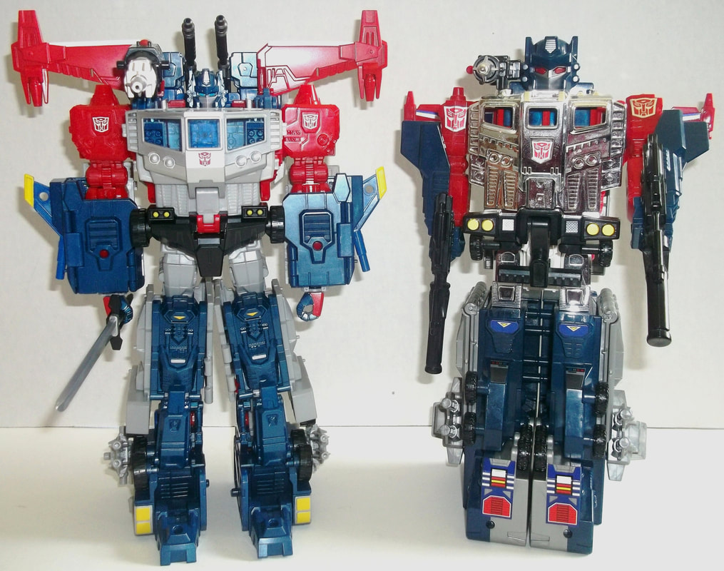 Wing and God Cannon. Optimus Prime Ginrai God Bomber C310 G1 Parts